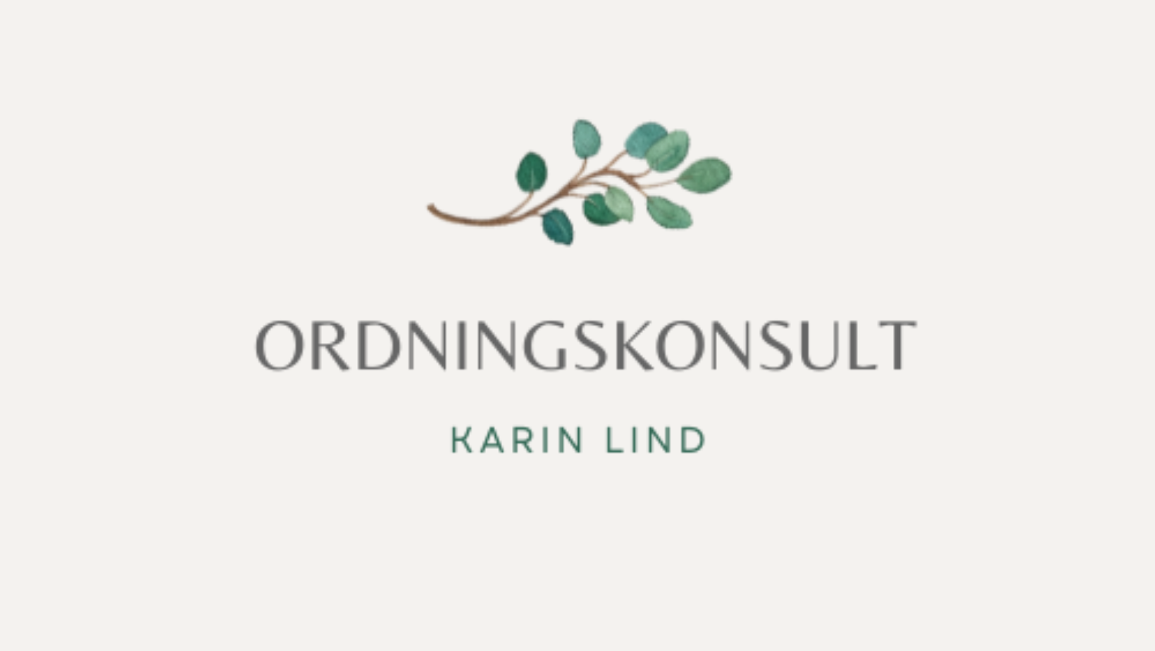 Ordningskonsult Karin Lind